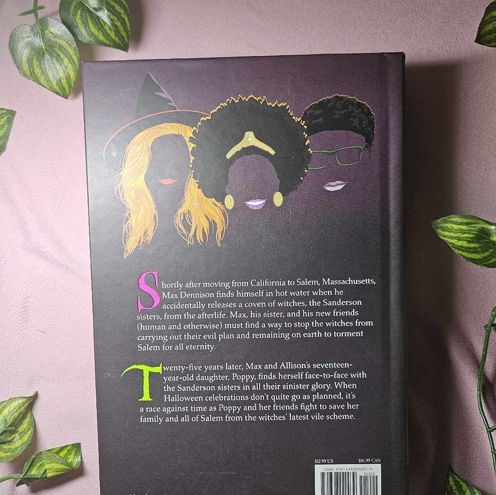 Disney Hocus Pocus Sequel Book with Vibrant Cover - Picture 4 of 4